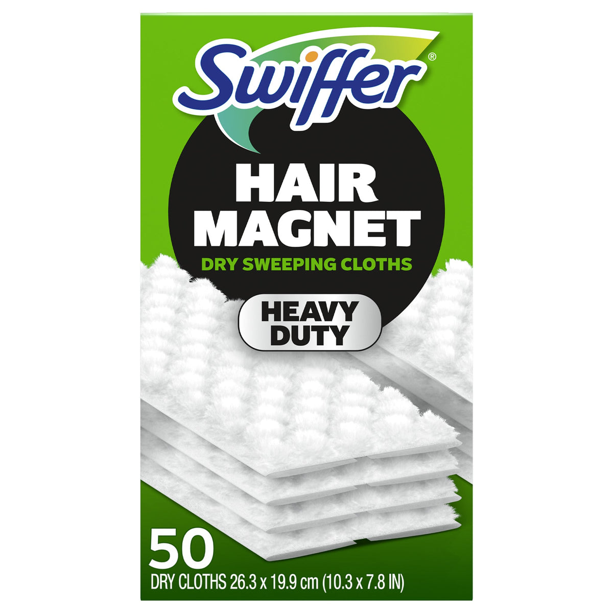 Swiffer Hair Magnet Dry Sweeping Cloths, Heavy Duty, 50 ct