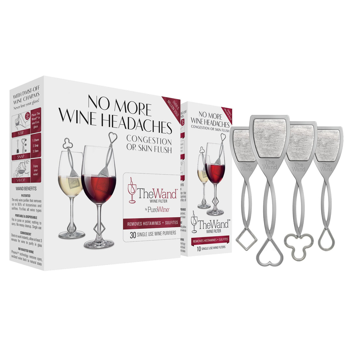 PureWine The Wand 40-pack, Wine Purifiers