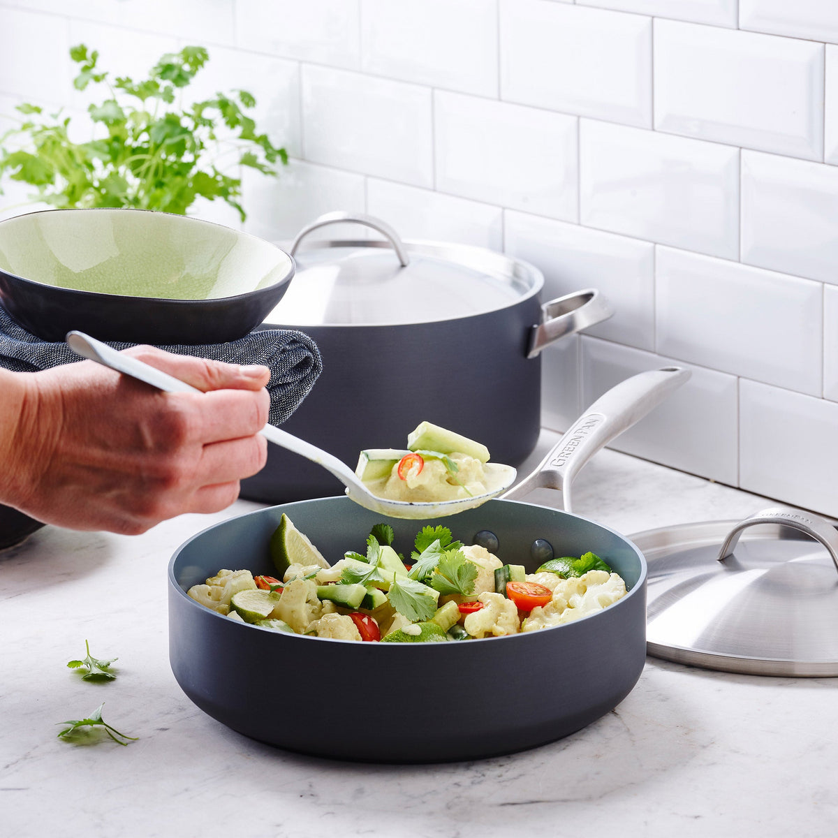 GreenPan Paris Pro 14-piece Non-Stick Cookware Set