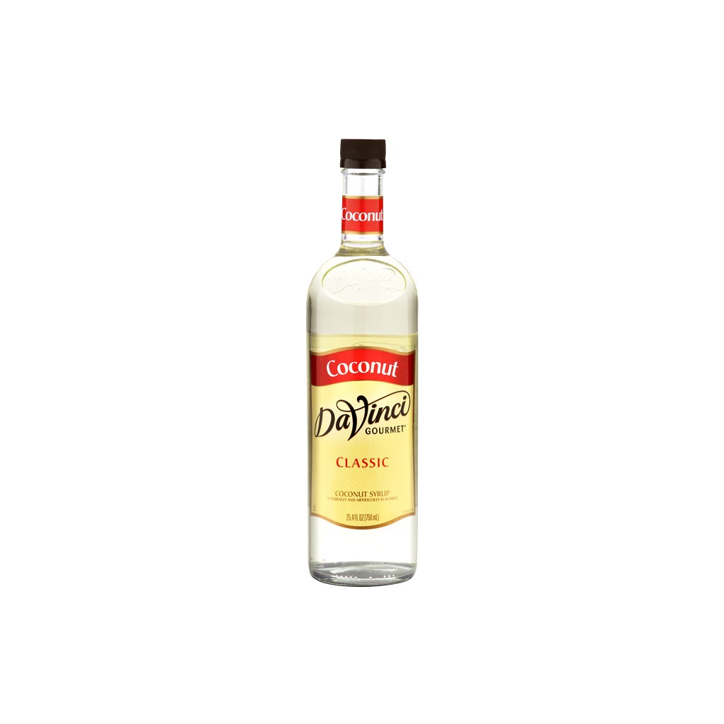 DaVinci Gourmet Classic Syrup, Coconut, 25.4 fl oz
