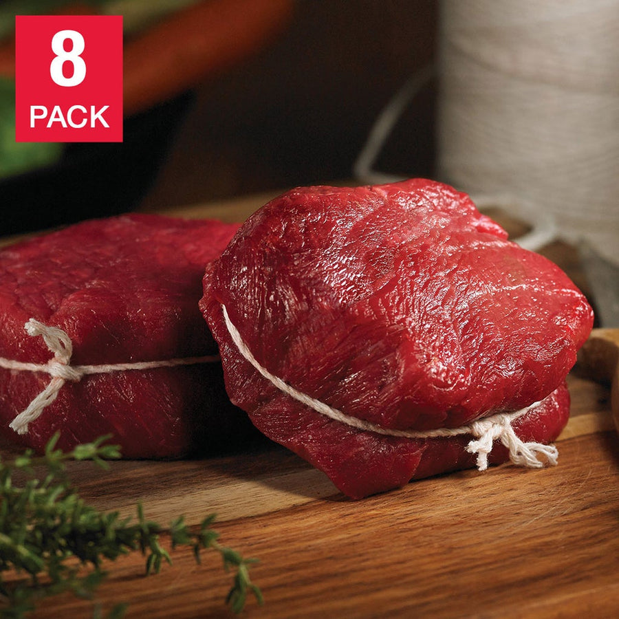 Northfork Bison Medallion (8/5 Oz. Per Medallion), 8 Total Packs, 2.5 Lbs. Total