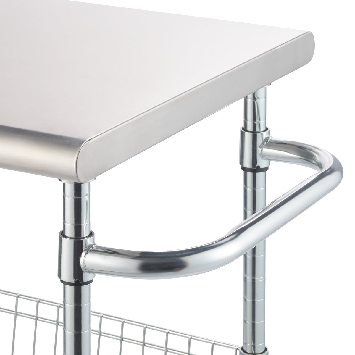 TRINITY EcoStorage Stainless Steel Kitchen Cart
