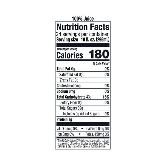 Martinelli's 100% Apple Juice, 10 fl oz Glass Bottle, 24 ct