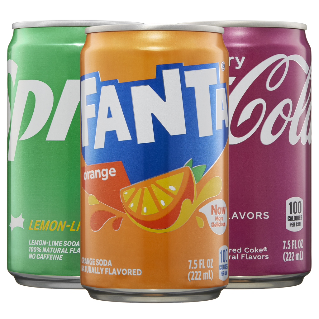 Coca-Cola Mini Cans, Variety Pack, 7.5 oz, 30 ct