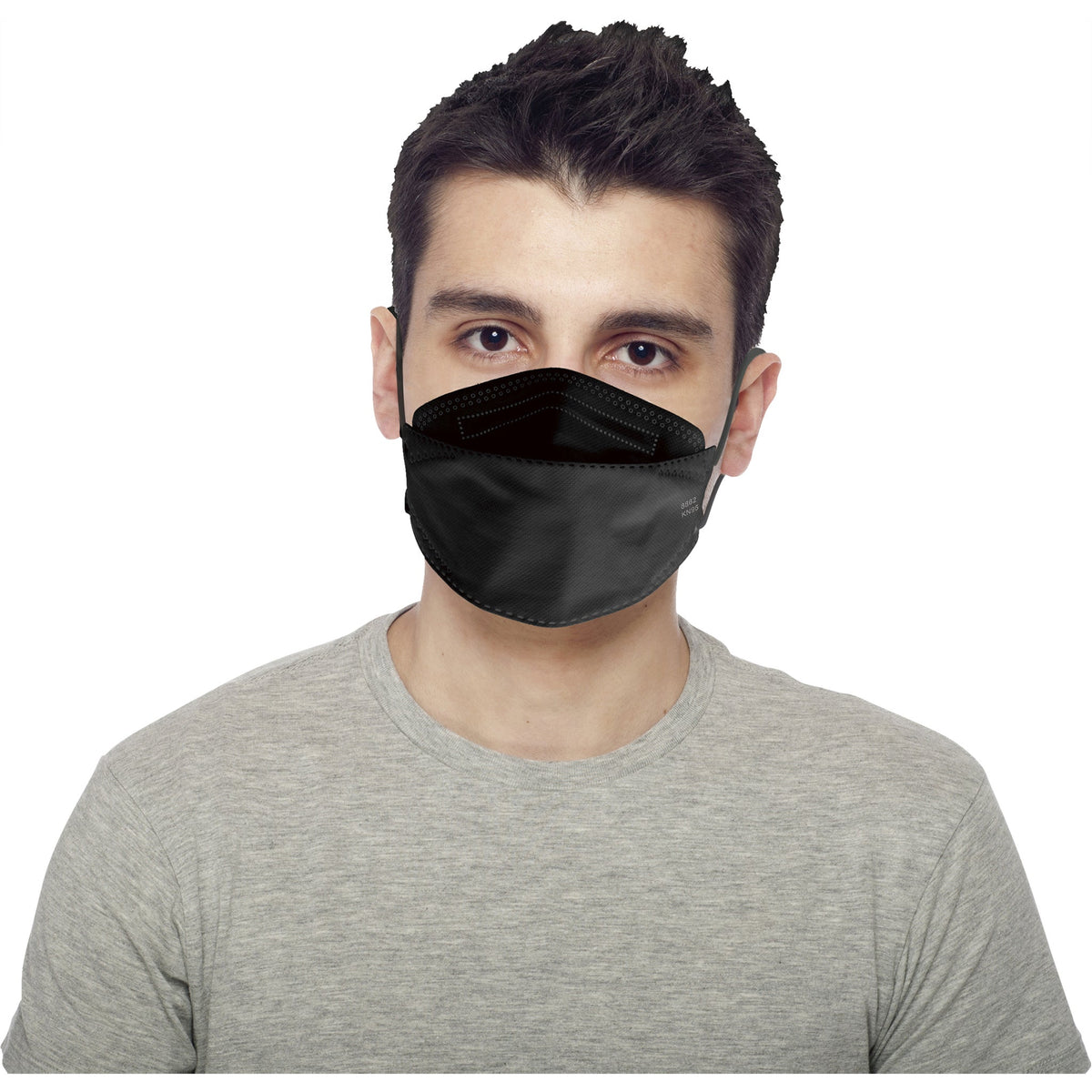 Flex Fold KN95 Respirator Face Mask, Black, 50 ct - image 4