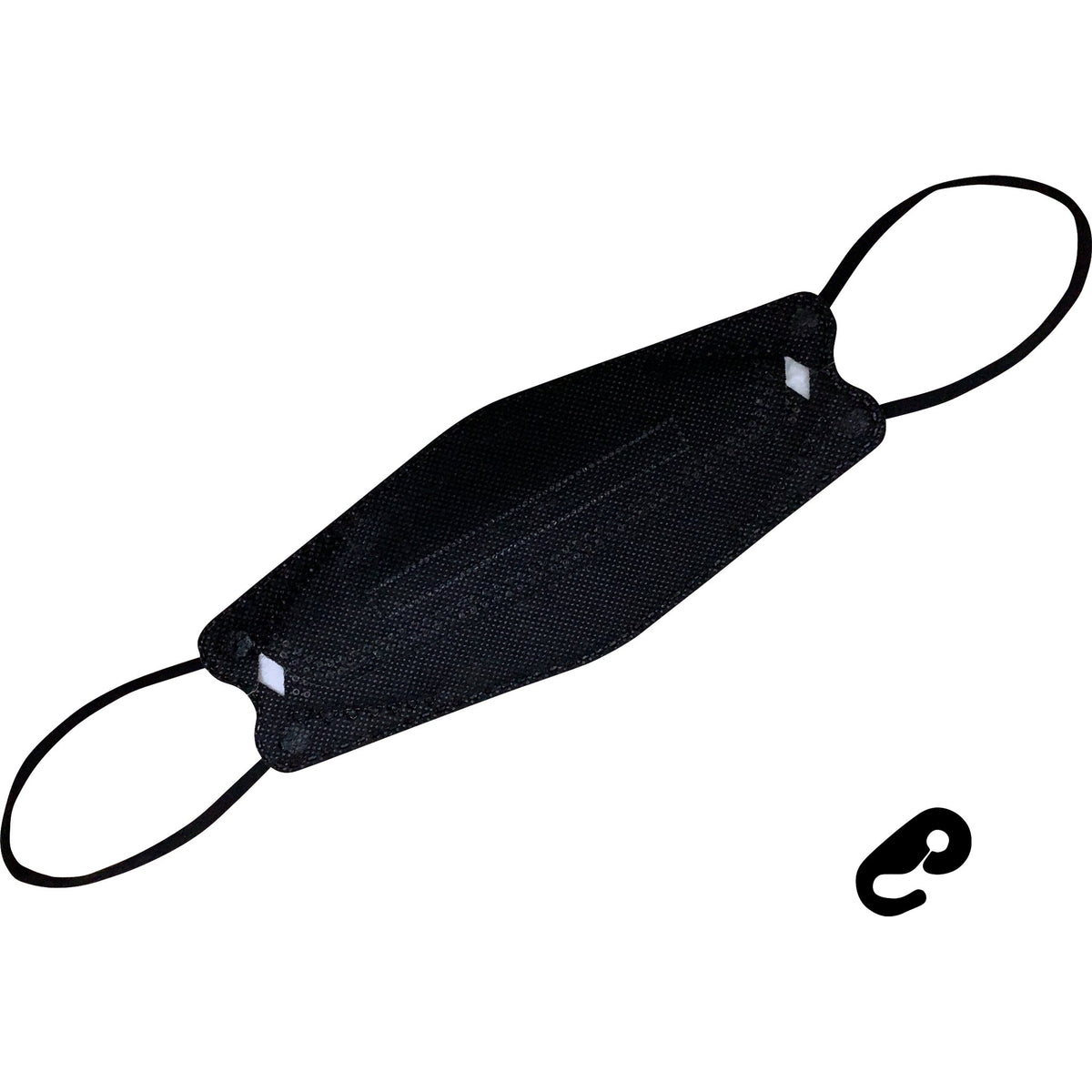 Flex Fold KN95 Respirator Face Mask, Black, 50 ct - image 6