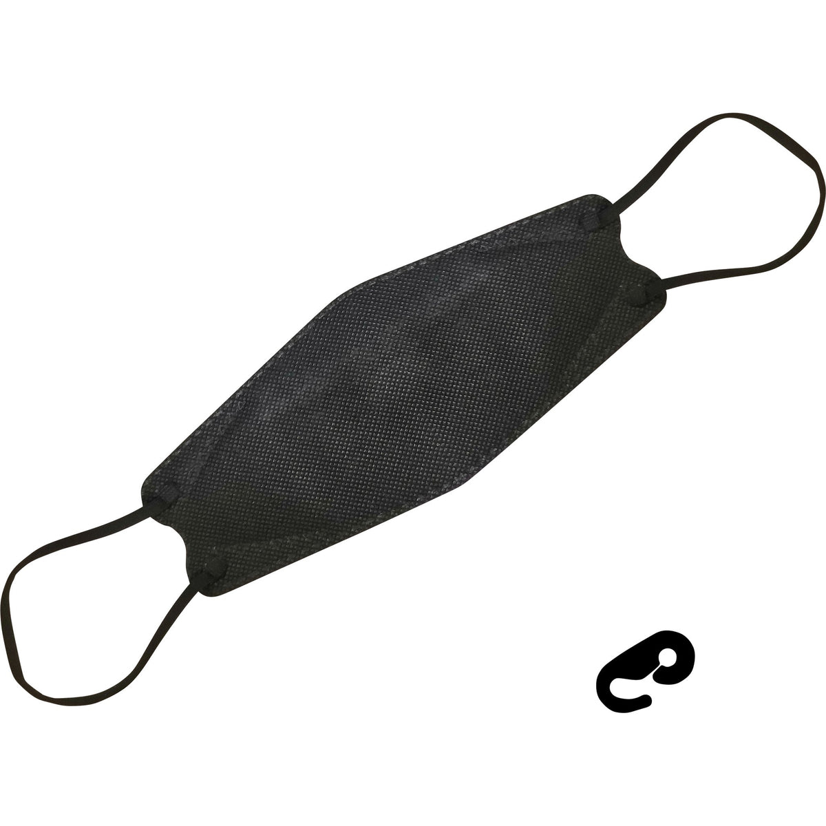 Flex Fold KN95 Respirator Face Mask, Black, 50 ct - image 7