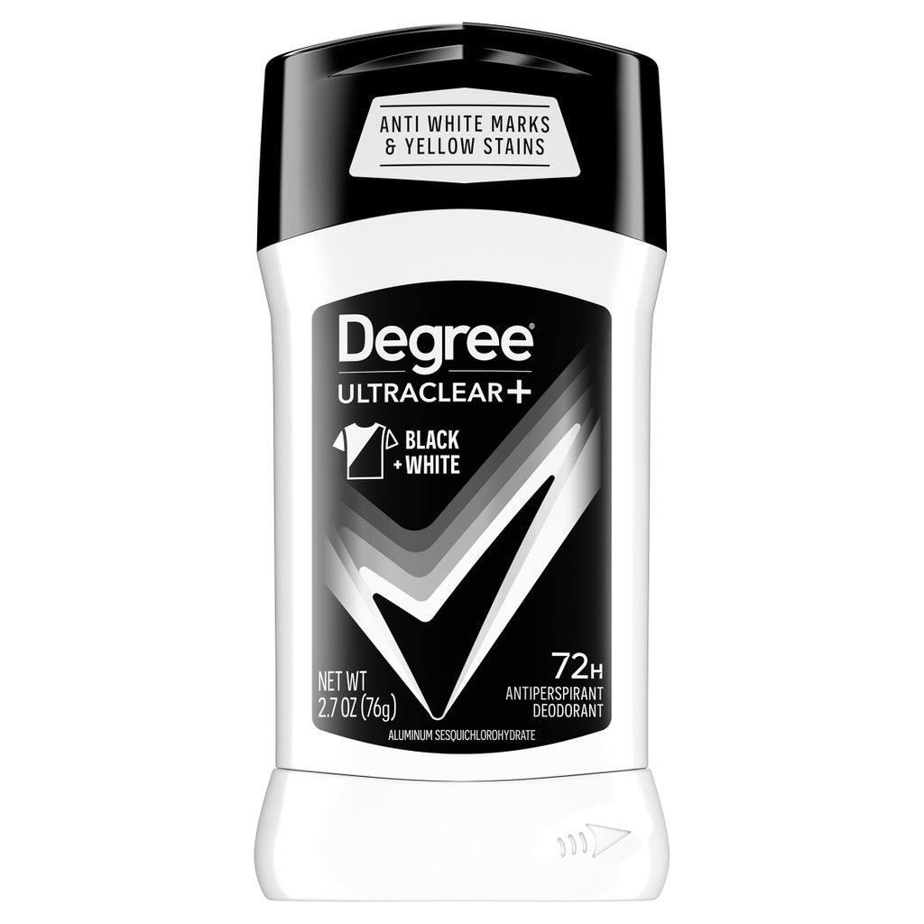 Degree Men UltraClear+ Antiperspirant Deodorant, Black & White, 2.7 oz, 5-pack - product image