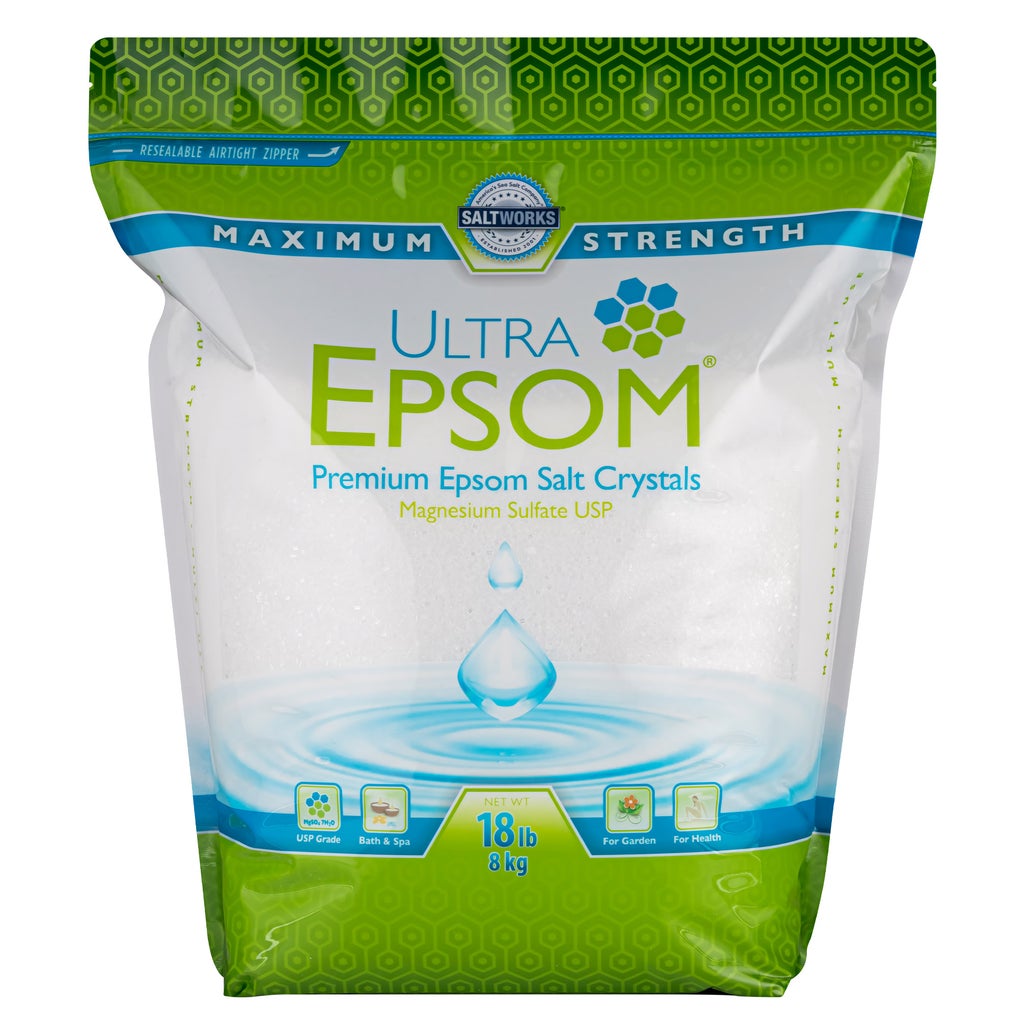 Ultra Epsom Unscented Bath Salt, 18 Pound Bag - product image