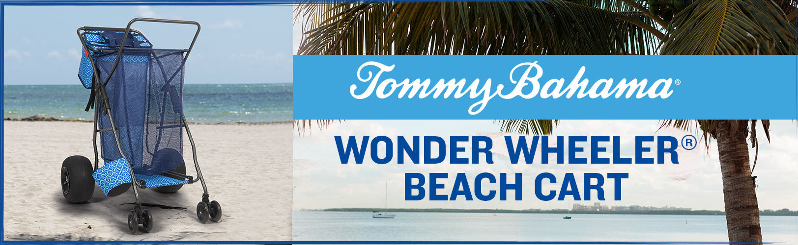 Tommy Bahama Wonder Wheeler Beach Cart - image 16