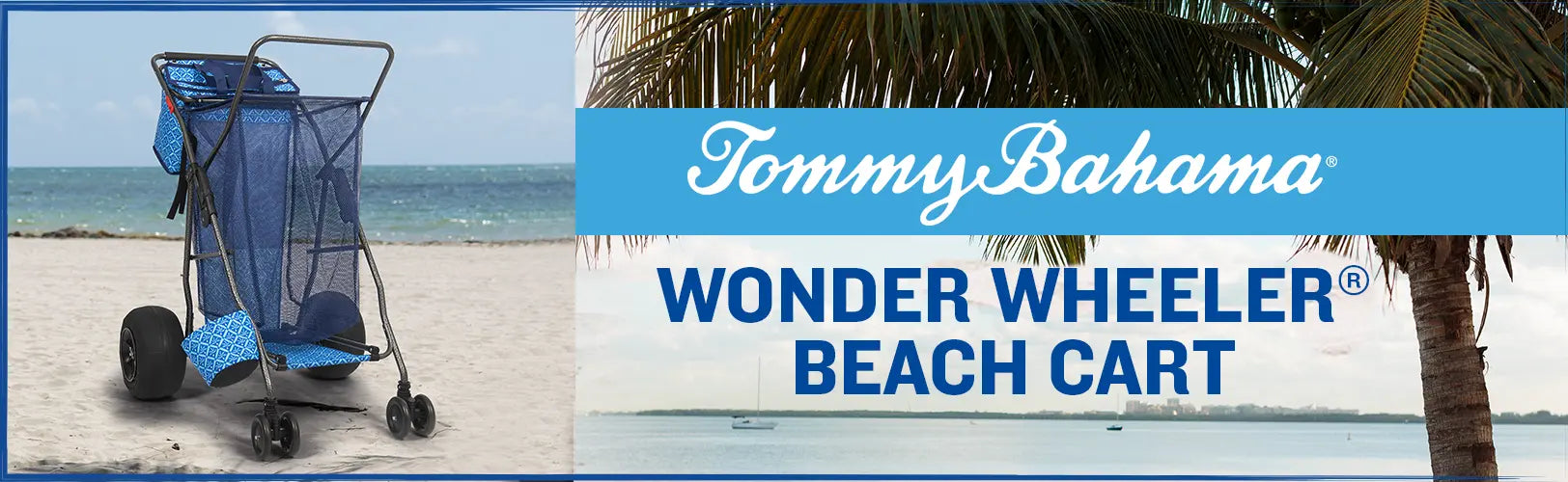 Tommy Bahama Wonder Wheeler Beach Cart - image 12