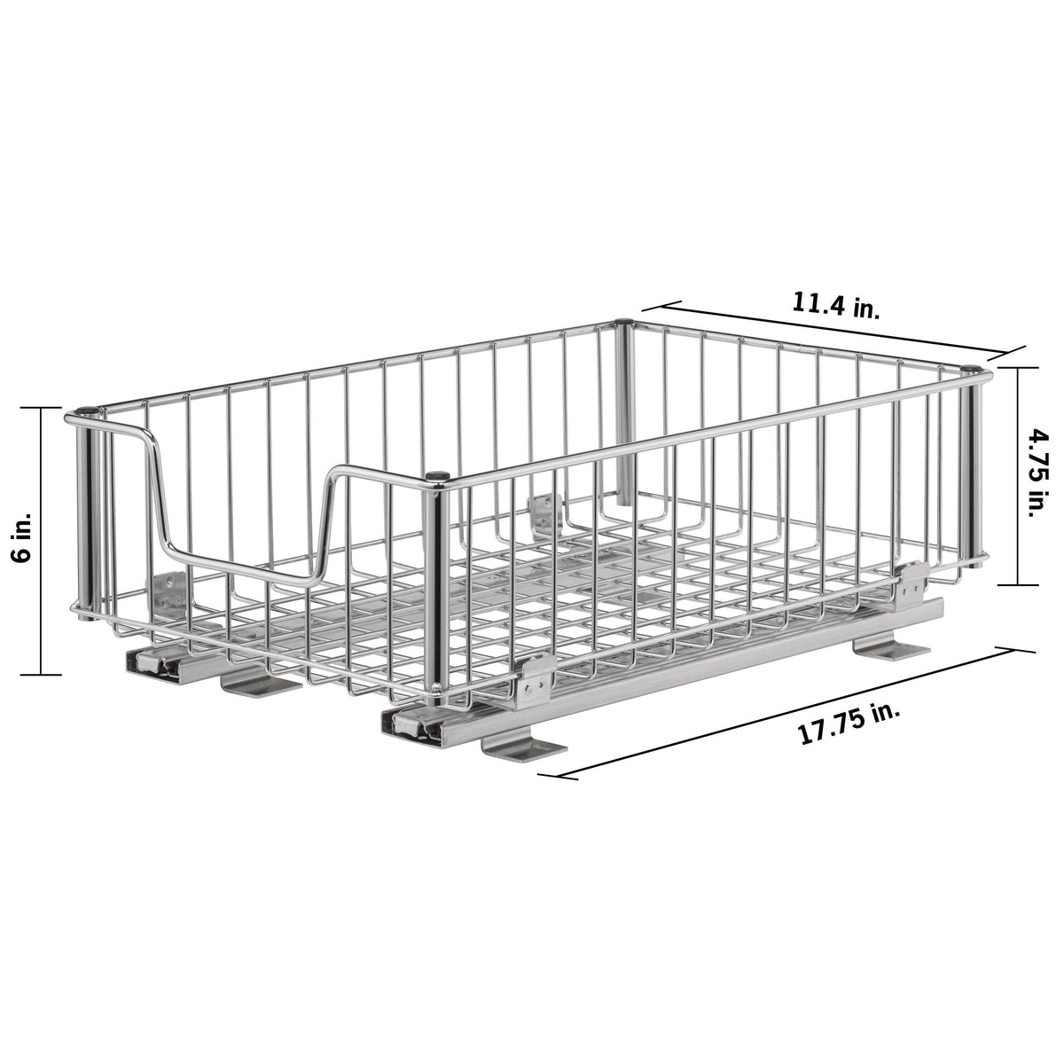 TRINITY Wire Drawer w/Slide, 2-pack