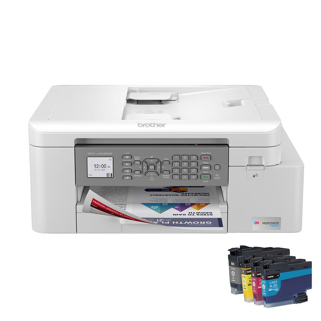 Brother INKvestment Tank AIO Color Inkjet Printer MFC-J4345DWXL – image 1