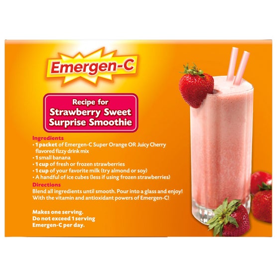 Emergen-C 1000 mg Vitamin C Daily Immune Support Fizzy Drink Mix, Variety Pack, 120 ct