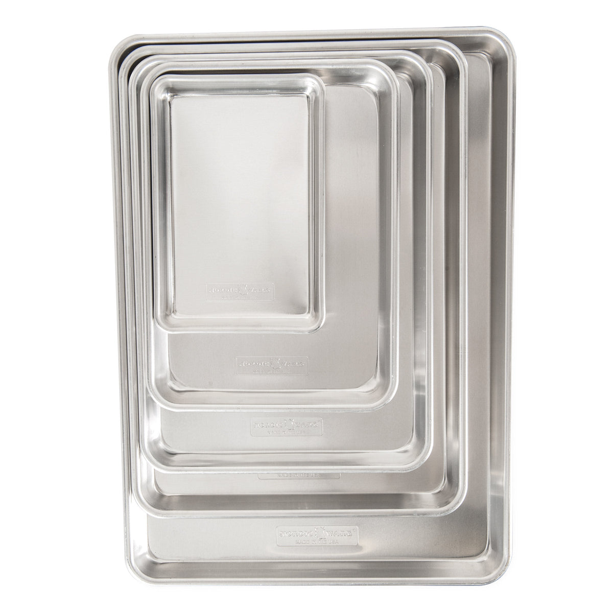 Nordic Ware Naturals 5-Piece Aluminum Sheet Pan Set