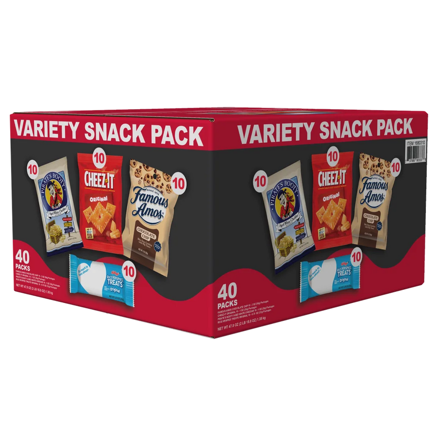 Variety Snack Pack, 40-count