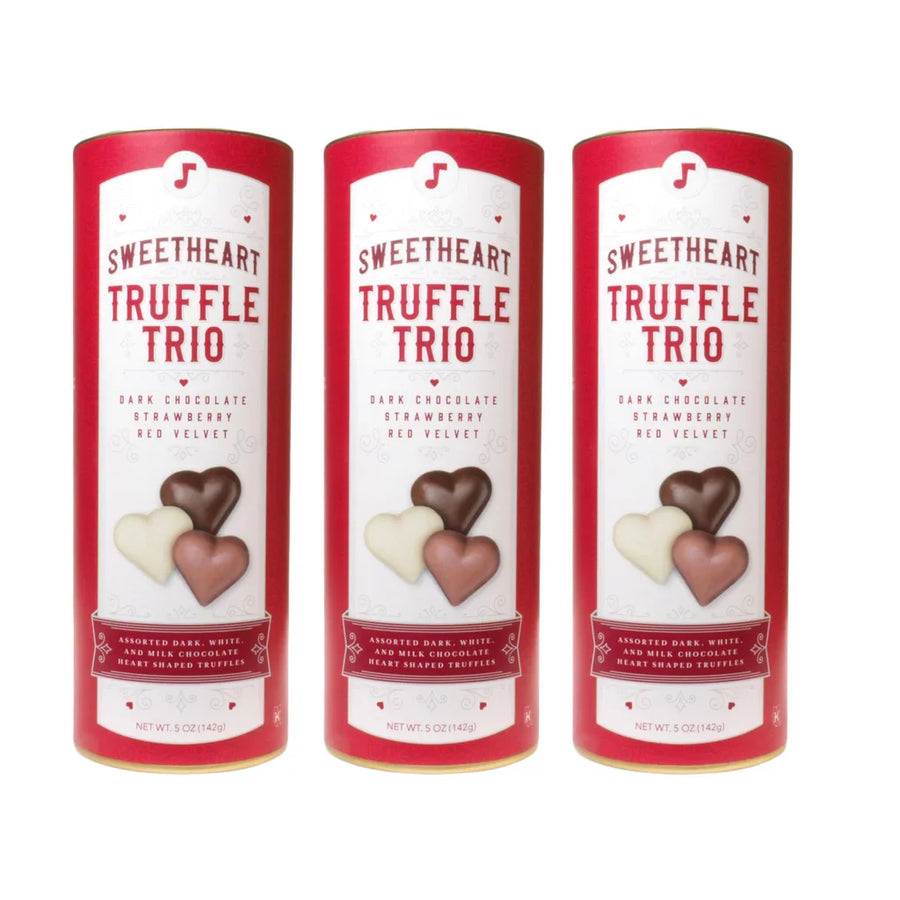A'cappella SweetHeart Truffle Trio, 3 pack, 15 oz. total
