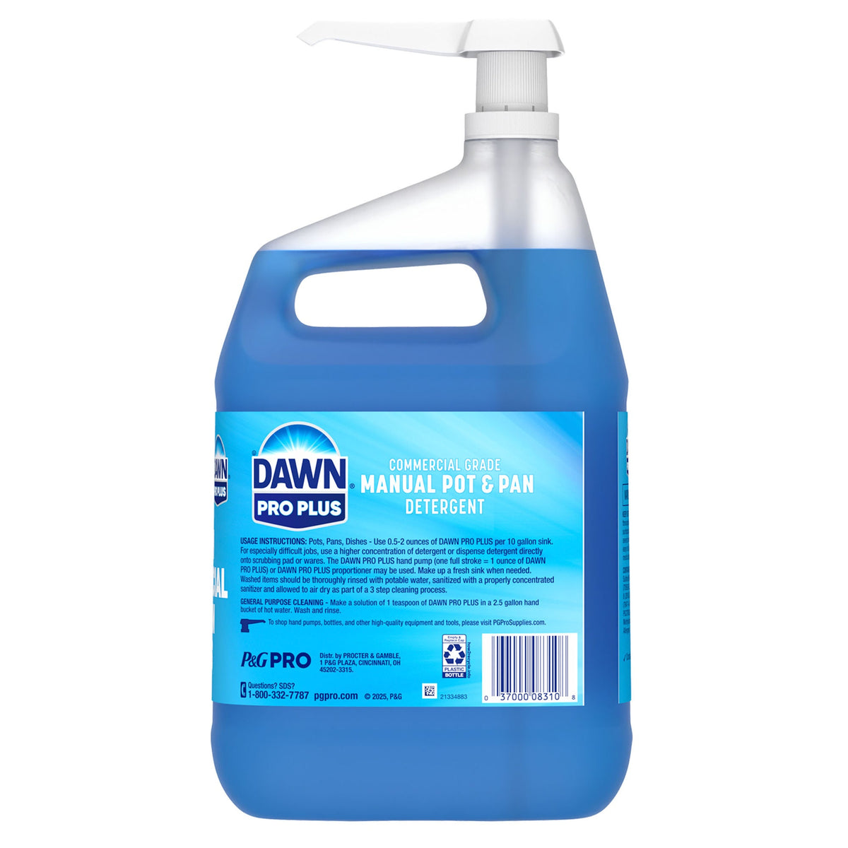 Dawn PRO Plus Commercial Grade Manual Pot and Pan Dish Detergent, Liquid Concentrate, 1 gal - image 2