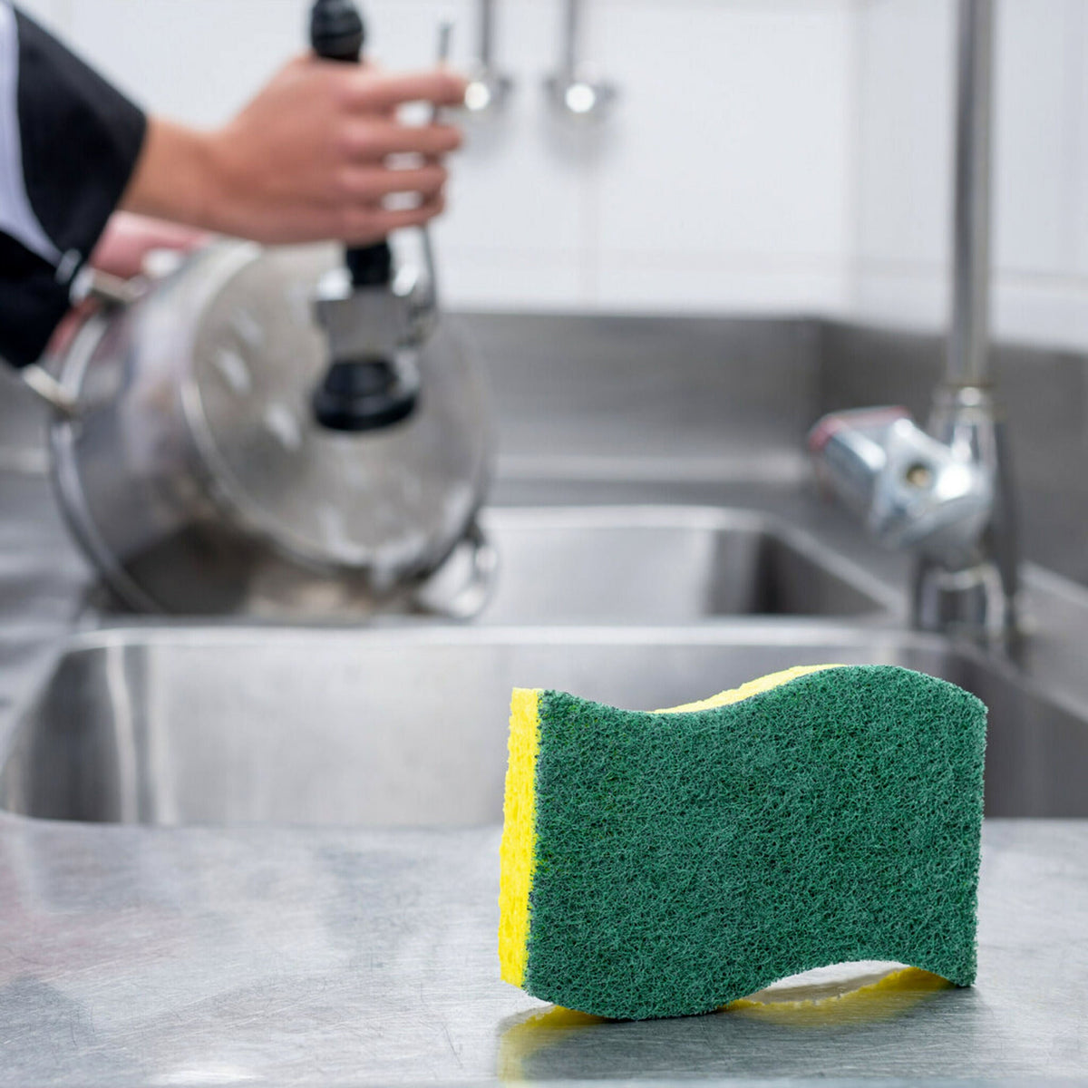 Scotch-Brite Scrub Sponges, Heavy Duty, Yellow, 24 ct - image 3