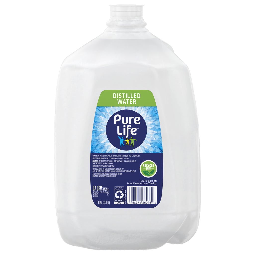 Pure Life Distilled Water, 1 Gallon, 6 ct