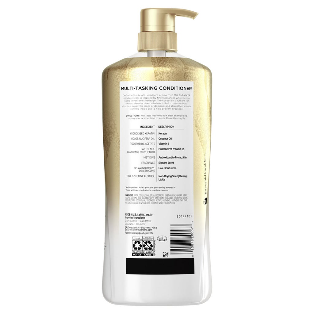 Pantene Multi-Tasker 10 Conditioner, 38.2 fl oz - product image