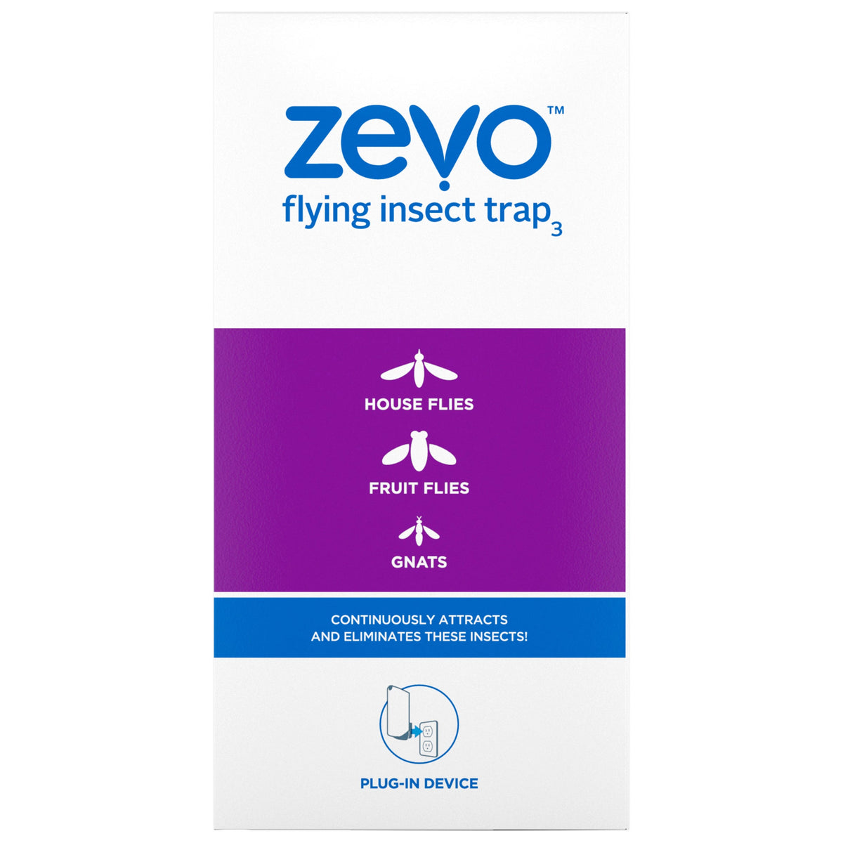 Zevo Flying Insect Trap Starter Kit, 2 Devices + 6 Cartridges - image 3