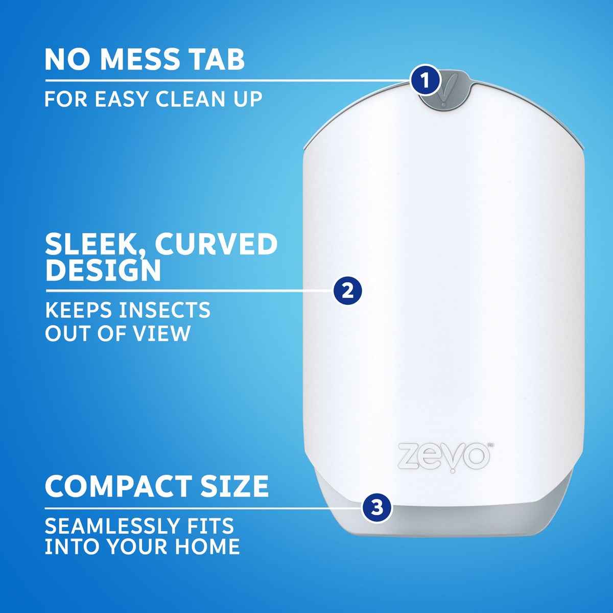 Zevo Flying Insect Trap Starter Kit, 2 Devices + 6 Cartridges - image 7