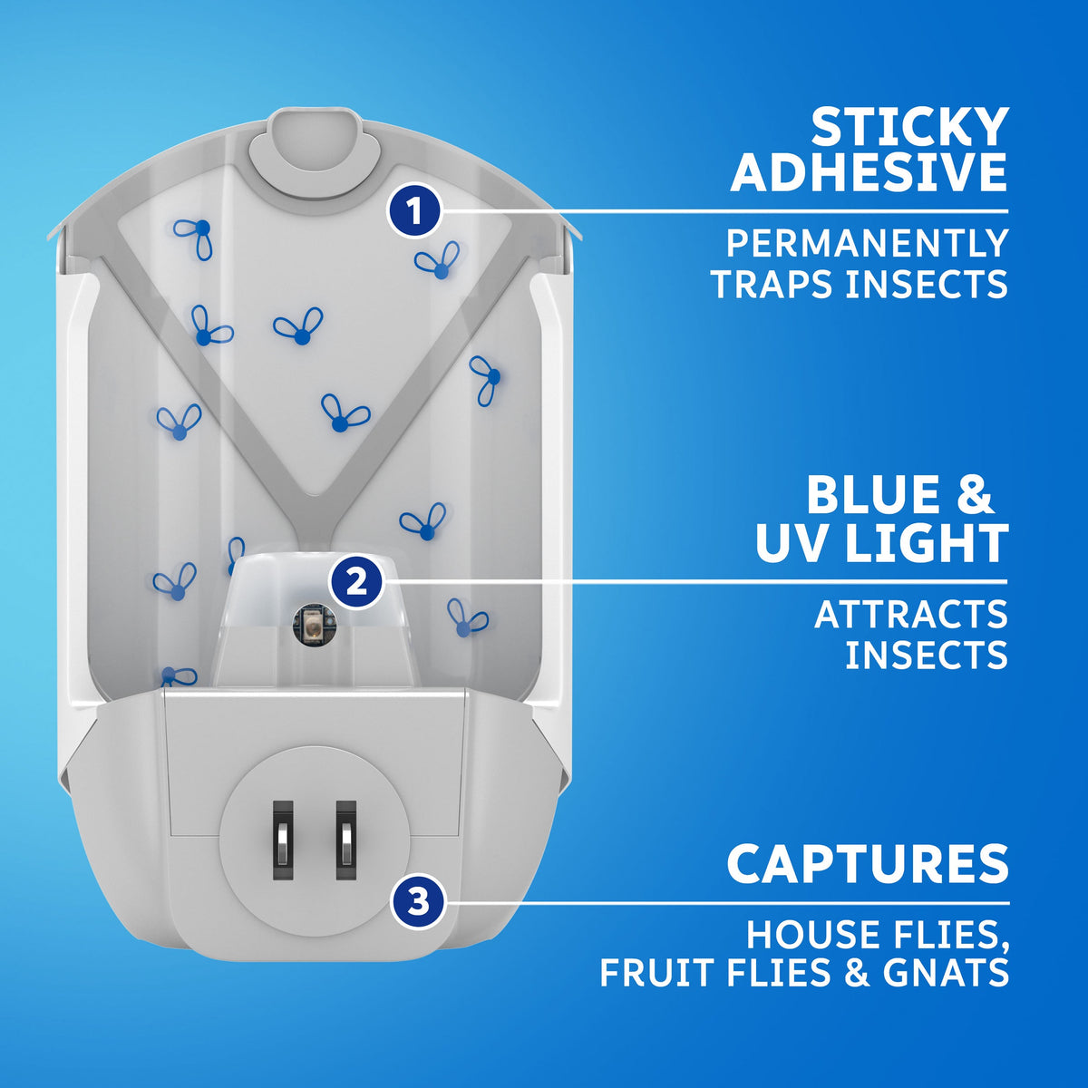 Zevo Flying Insect Trap Starter Kit, 2 Devices + 6 Cartridges - image 8