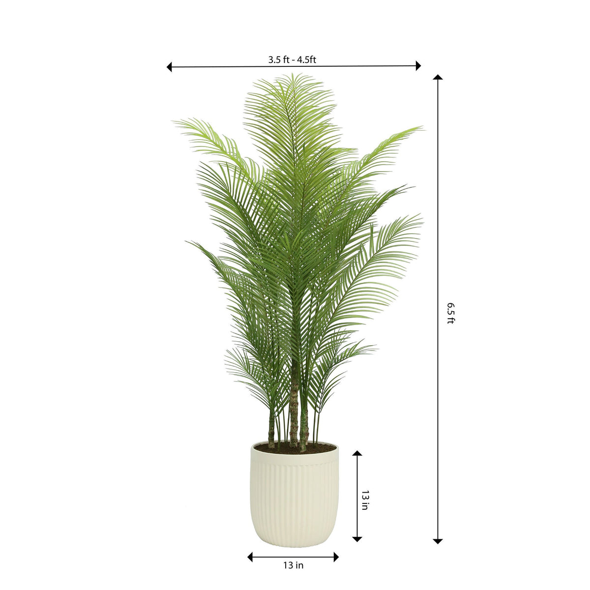 Faux 6.5' Palm Tree