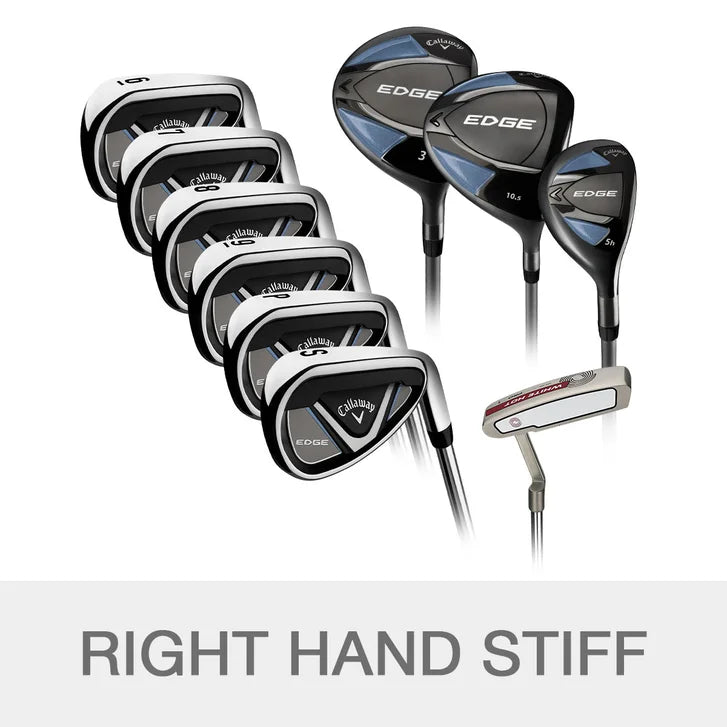 Callaway Edge Stiff Flex 10-piece Golf Club Set, Right Handed - image 1