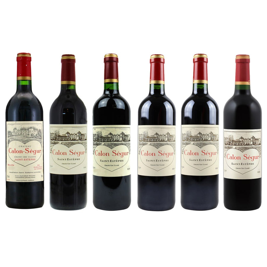 Chateau Calon Segur Gift Set 1998, 2003, 2005, 2006, 2009, 2010, 6 Pack 750 ml CA ONLY (PRE-SALE)