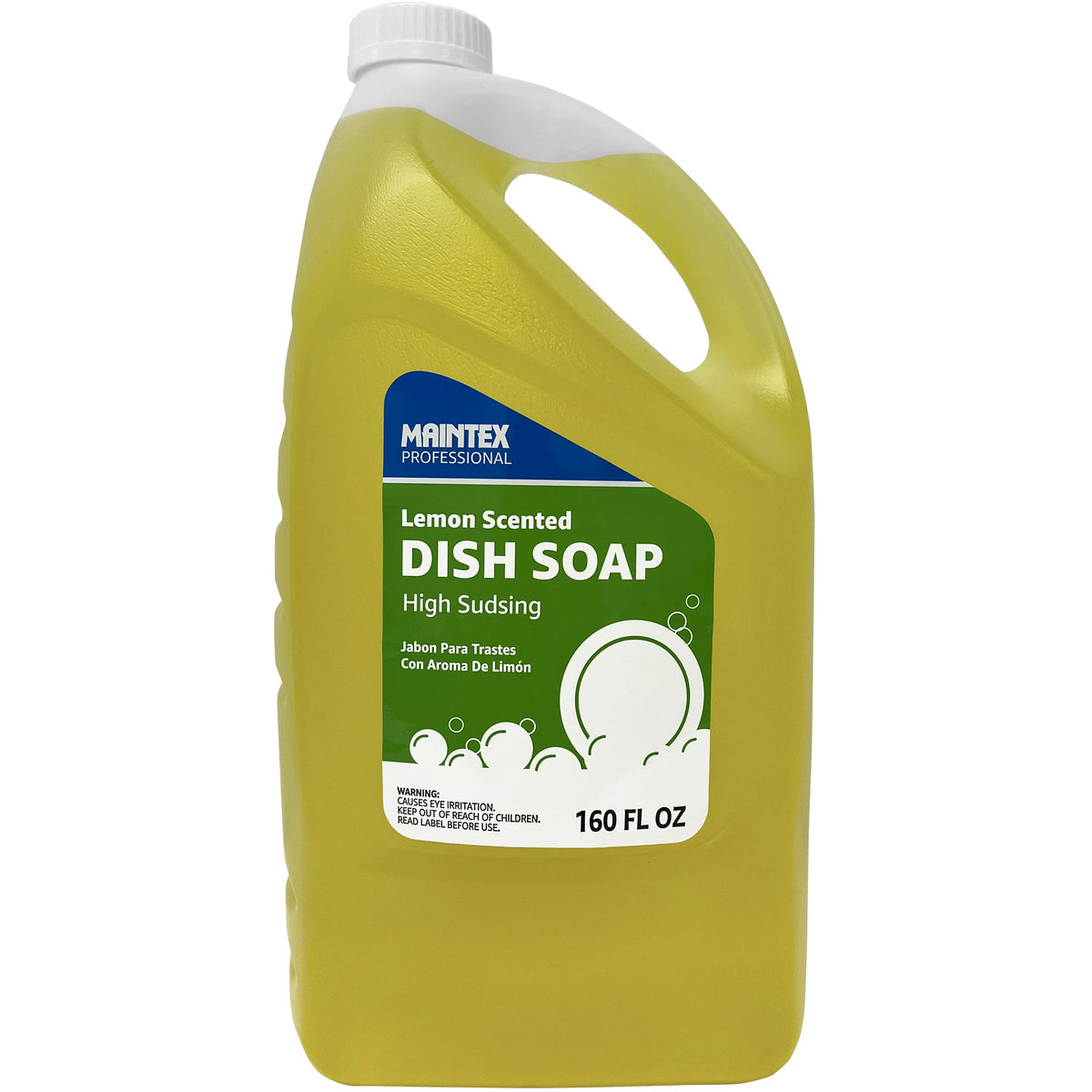 Maintex Professional High Sudsing Liquid Dish Soap, Lemon Scent, 160 fl oz, 2 ct - image 4