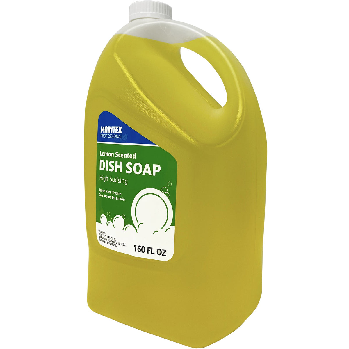 Maintex Professional High Sudsing Liquid Dish Soap, Lemon Scent, 160 fl oz, 2 ct - image 5