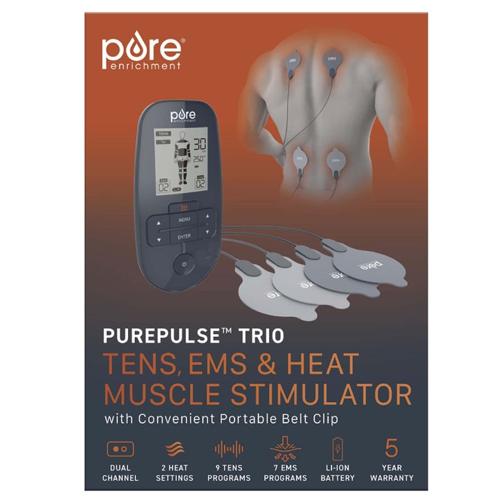 Pure Enrichment PurePulse Trio TENS, EMS & Heat Muscle Stimulator - image 1