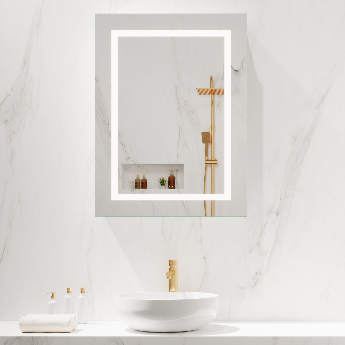 Kara 24" x 32" LED Lighted Medicine Cabinet