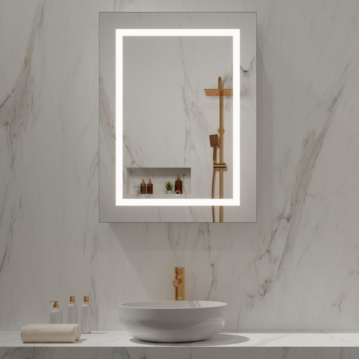 Kara 24" x 32" LED Lighted Medicine Cabinet