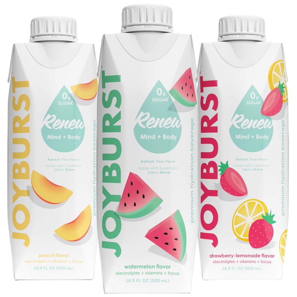Joyburst Renew Hydration, Variety Pack, 16.9 fl oz, 18 ct