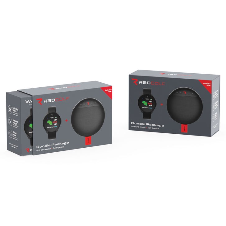 Rad Golf GPS Watch and Bluetooth Speaker Ultimate Golf Bundle - image 11