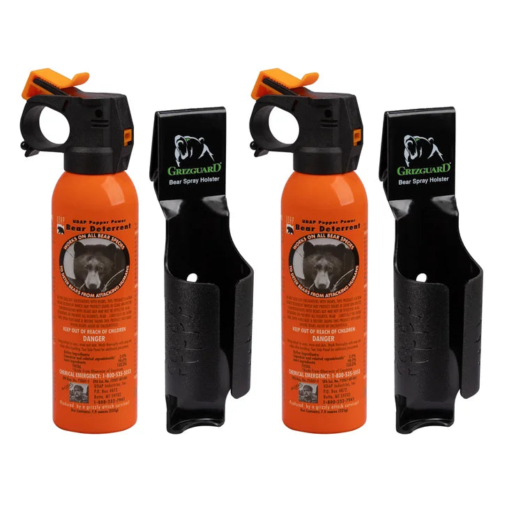 UDAP Bear Spray with Griz Guard Holsters, 2-pack - image 1