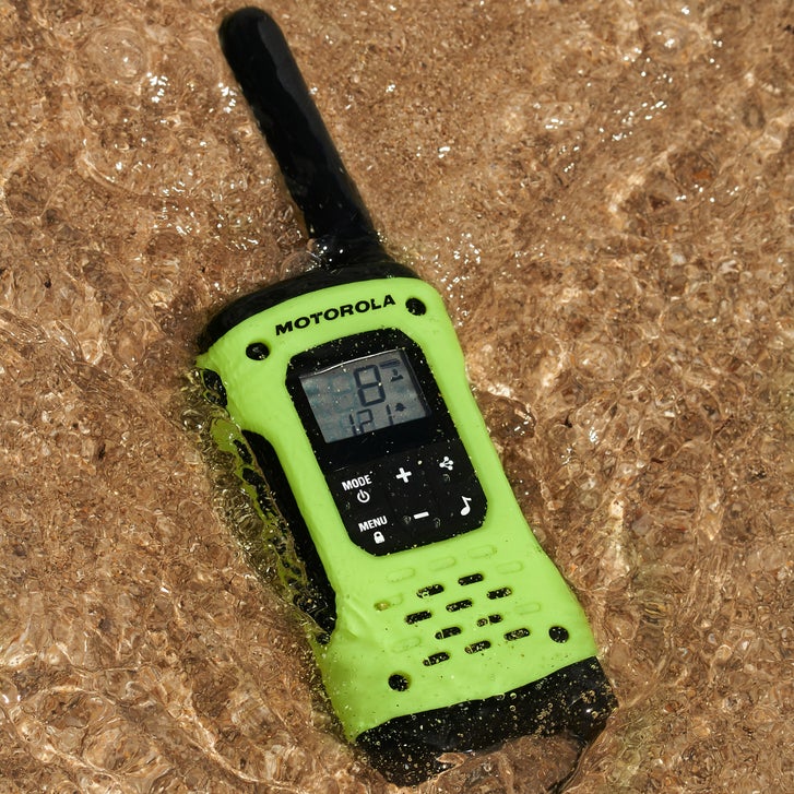 Motorola Solutions T600 35 Miles Waterproof Two-way Radio Green, 2-pack - image 8
