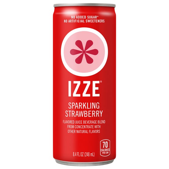 IZZE Sparkling Juice Beverage, Variety Pack, 8.4 fl oz, 24 ct