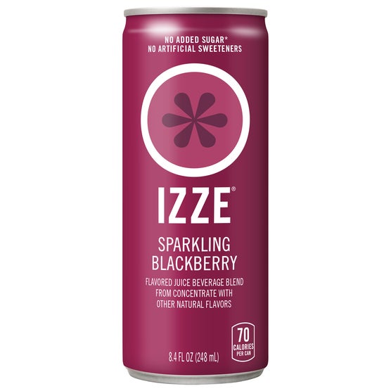 IZZE Sparkling Juice Beverage, Variety Pack, 8.4 fl oz, 24 ct