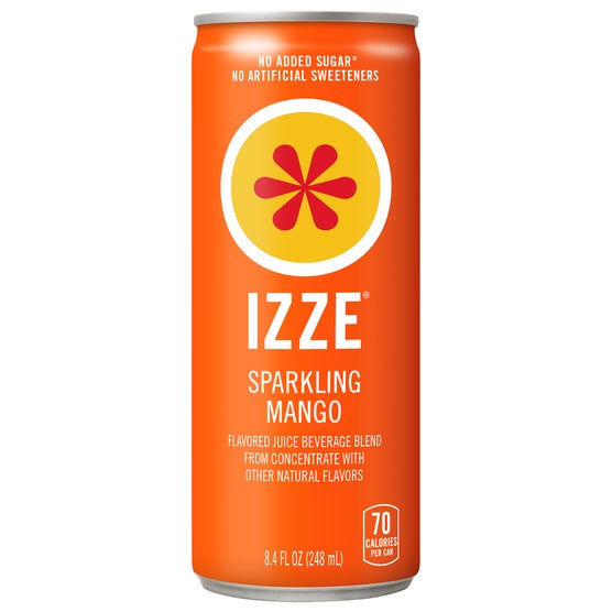 IZZE Sparkling Juice Beverage, Variety Pack, 8.4 fl oz, 24 ct