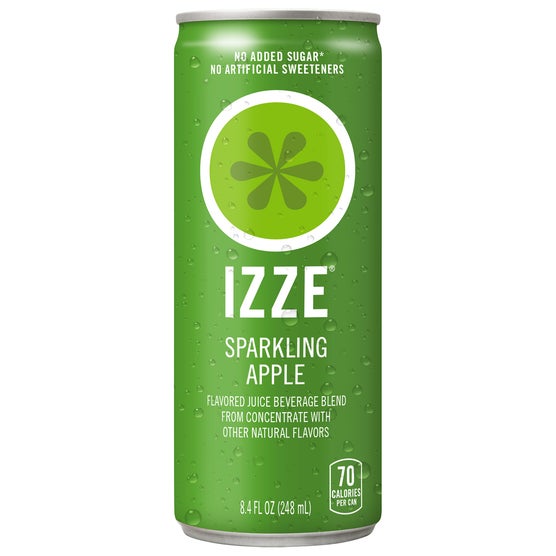 IZZE Sparkling Juice Beverage, Variety Pack, 8.4 fl oz, 24 ct
