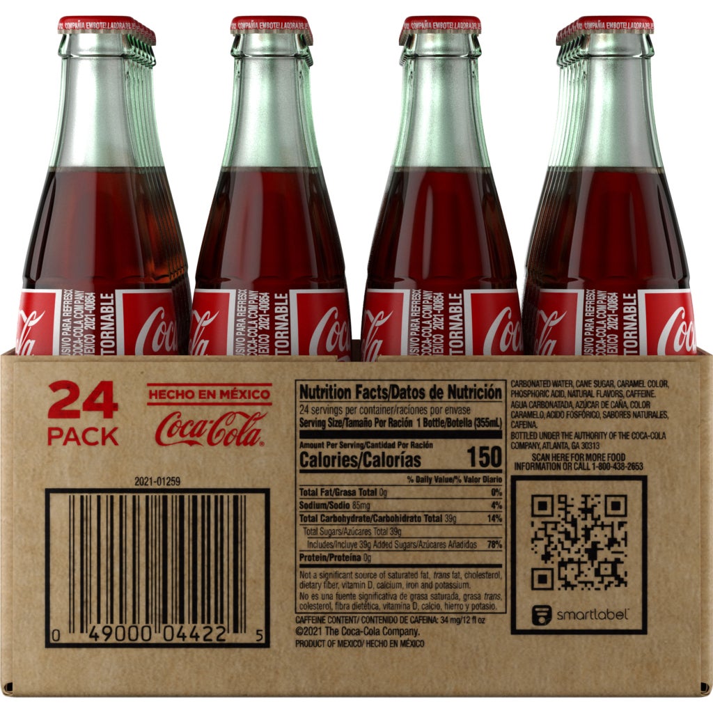 Coca-Cola of Mexico, 12 fl oz, 24 ct