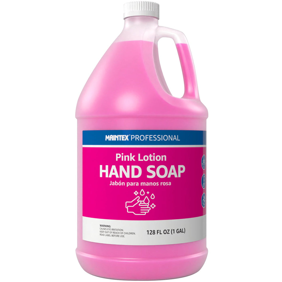 Maintex Professional Pink Lotion Hand Soap, Cherry Scent, 128 fl oz, 2 ct - image 2