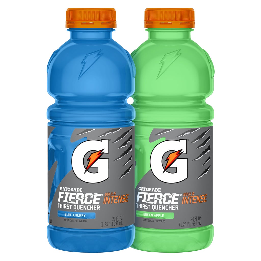 Gatorade Fierce Thirst Quencher, Variety Pack, 20 fl oz, 24 ct