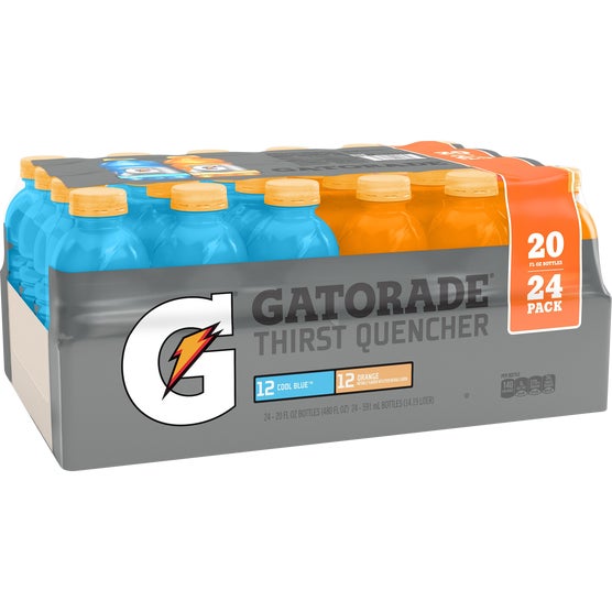 Gatorade Thirst Quencher, Variety Pack, 20 fl oz, 24 ct