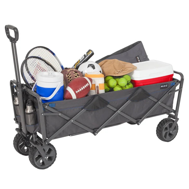 Mac Sports Deluxe Extended Folding Wagon with Brakes - image 1