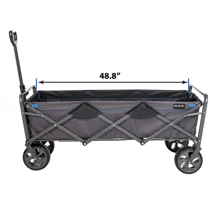 Mac Sports Deluxe Extended Folding Wagon with Brakes - image 5